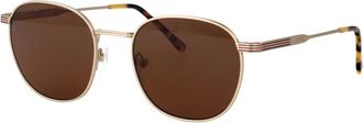 Lacoste Stijlvolle zonnebril voor een trendy look - unisex - Zonnebrillen - Geel - 52 MM - Accessoires