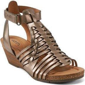 Earth Hattie 3 Wedge Sandal in Pew01 at Nordstrom Rack, Size 9.5