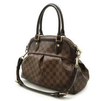 Louis Vuitton Pre-owned Handbags, female, Brown, Size: ONE SIZE Pre-owned Canvas Handbag