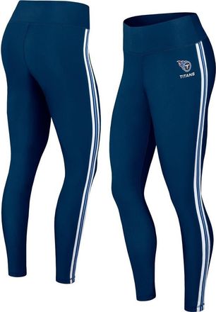 WEAR by Erin Andrews Womens WEAR by Erin Andrews Navy Tennessee Titans Color Block Leggings at Nordstrom, Size Large