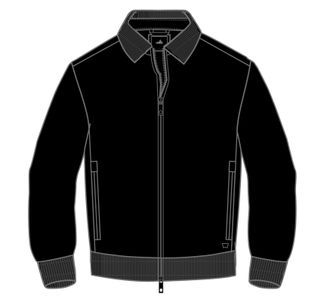Wahts Mens Jackets, TargetGroup:Men Pure Black / XXL