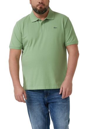 s.Oliver Poloshirt, Herren, Gr. 3XL, gr&uuml;n, Piqu&eacute;, Obermaterial: 100% Baumwolle, S.OLIVER MEN BIG SIZES, unifarben, normal h&uuml;ftbedeckend, Rundhals, B&uuml;ndchen, Sh