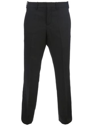 Neil Barrett straight-leg trouser - men - Wool - 52 - Black