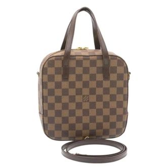 Louis Vuitton Pre-owned Handbags, female, Brown, Size: ONE SIZE Pre-owned Canvas Handbag