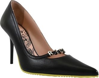John Richmond Pointed D&eacute;collet&eacute; - Dames - Pumps - Zwart - 39 EU - Schoenen