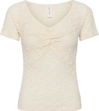 Part Two Venetia T-shirt - Dames - T-shirts - Beige - L - Katoen - Tops