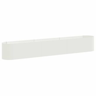 vidaXL Cama De Jard&iacute;n Elevada Blanco 280 X 40 X 40 Cm Vidaxl