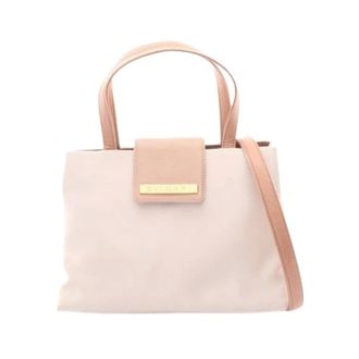 Bulgari Pre-owned Handbags, female, Pink, Size: ONE SIZE Pre-owned Vintage Handbag