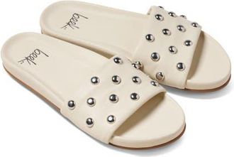 beek Gallito Stud Slide Sandal in Vanilla at Nordstrom, Size 11