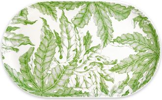 Caskata Freya Large Coupe Oval Platter - Porcelain in Green at Nordstrom