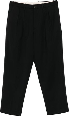 Nine In The Morning Nine In The Morning Black Pleated Trousers