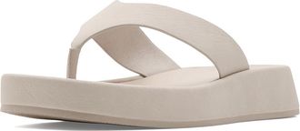 Mia Pamelia Womens Sandals Ecru : 6.5 M, Synthetic