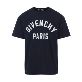 Givenchy Regular Fit T-Shirt SB - Heren - Tops - Blauw - Maat: XL Katoen