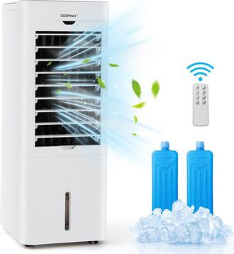 Costway Evaporative Air Cooler and Heater with 3 Modes 3 Speeds and 2 Ice Boxes