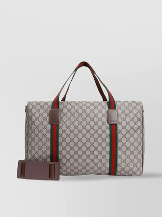 Gucci gg supreme large travel bag