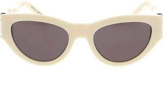 Saint Laurent Zonnebril - unisex - Zonnebrillen - Beige - ONE Size - Accessoires