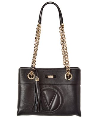 Mario Valentino Valentino By Mario Valentino Kali Signature Leather Shoulder Bag
