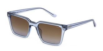 Lozza SL4304 06NA Mens Sunglasses Blue Size 53