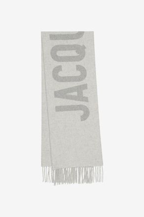 Jacquemus Jacquard-Schal mit Logomotif JACQUEMUS
