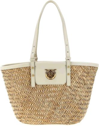 Pinko Love Summer Basket Shoulder Bag