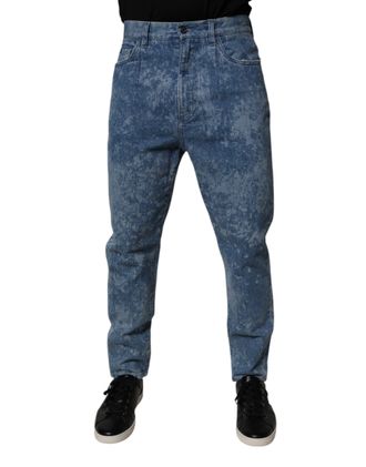 Dolce & Gabbana Ontspannen Pasvorm Zuurwas Jeans