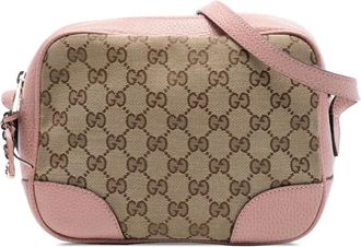Gucci Borsa a tracolla Bree in tela GG 2016-2025 - Marrone