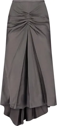 Victoria Beckham Gonna Midi Bela