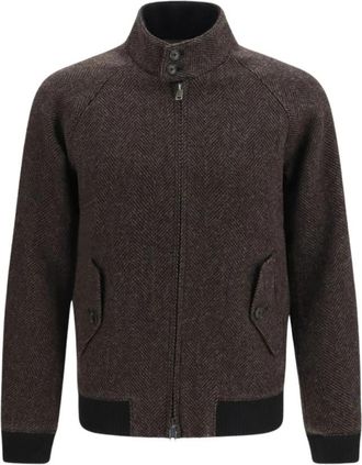 Baracuta Herringbone G9 Jacket - Heren - Bomber jackets - Bruin - XS - Jassen