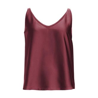 Swing Swing, Dames, Tops, Rood, Maat: S Satijn