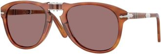 Persol 714Sm Steve Mc Queen Zonnebril - Heren - Zonnebrillen - Bruin - 54 MM - Accessoires