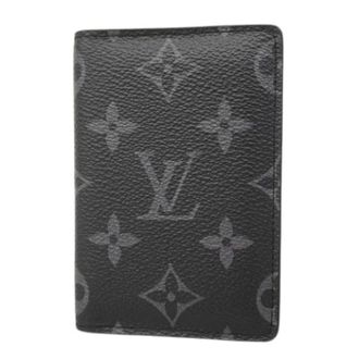 Louis Vuitton Pre-owned Wallets, male, Black, Size: ONE SIZE Pre-owned Vintage Card Case