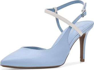 Calvin Klein Ginelly Womens Shoes Light Blue/White : 8.5 M, Synthetic