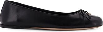 Gucci Ballerina Shoes, female, Black, 4 1/2 UK, Black Bow Flat Shoes Italy