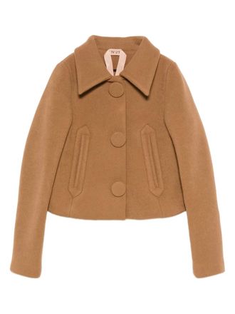 N°21 Button-up jack - Bruin