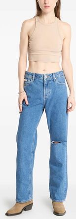 Calvin Klein Jeans con strappi - Blu