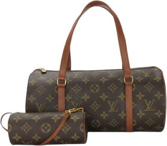 Louis Vuitton Pre-owned Handbags, female, Brown, Size: ONE SIZE Pre-owned Canvas handbags