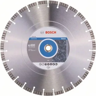Bosch 2 608 602 649 - Disco De Corte De Diamante Best For Stone - 400 X 20,00+25,40 X 3,2 X 12 Mm (pack De 1)