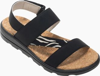 Regatta Womens Regatta Womens/Ladies Rylie Zebra Print Sandals - Black - Size: 6.5