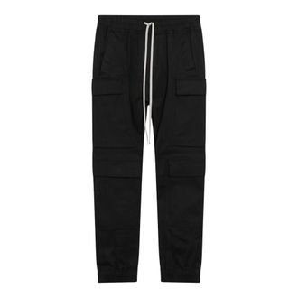 Rick Owens Pantalone Cargo - male - Rick Owens - Straight Trousers - Black - S - Trousers