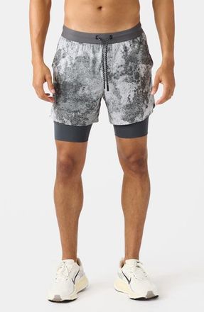 Legends Forum Lite Performance Camo Shorts in Urban Texture Platinum at Nordstrom, Size Xx-Large