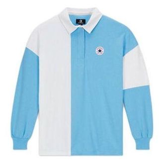 Converse (WMNS) Converse Retro Rugby Shirt Light Blue White 10025192-A01