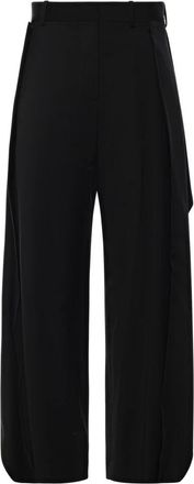 Loewe Wide Trousers - female - Loewe - Wide Trousers - Black - S - Trousers