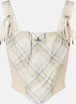 Vivienne Westwood Top Puppy en mezcla de algod&oacute;n