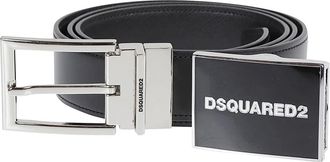 Dsquared2 Gift Box 4 in 1 Riem - Heren - Riemen - Zwart - ONE Size - Leer - Accessoires