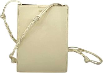 Jil Sander Pre-owned Cross Body Bags, female, White, Size: ONE SIZE Pre-owned Tangle Small Shoulder Bag