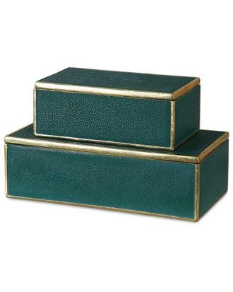 Uttermost Set Of 2 Karis Boxes