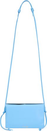Celine Womens Shoulder Bag Smooth Leather Light Blue Lambskin