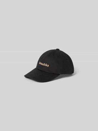 Nanushka Basecap aus reiner Baumwolle in Black, Gr&ouml;&szlig;e 1
