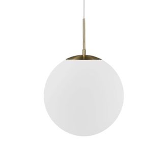 Nordlux L&aacute;mpara de techo elegante y minimalista de lat&oacute;n con esfera &oslash;35cm