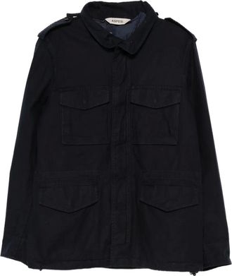 Aspesi drawstring jacket - Blue